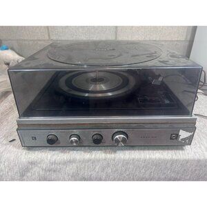 Lloyds Record Player Turntable Cassette Recorder AM FM Receiver Model No F450